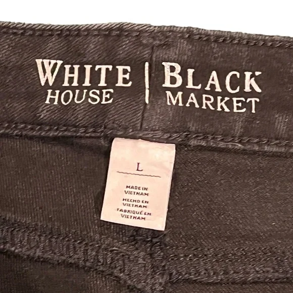 White House Black Market Black Skinny Jeans - Picture 5 of 7
